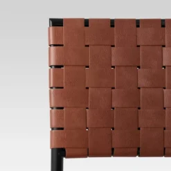 Wellfleet Woven Faux Leather Metal Base Counter Height Barstool - Threshold™ 12 Wellfleet Woven Faux Leather Metal Base Counter Height Barstool - Threshold™ -Home Living GUEST 600d4296 a27d 474b 916f d7e59a94ae23