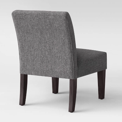 Quincy Basic Slipper Chair Charcoal - Threshold™ 3 Quincy Basic Slipper Chair Charcoal - Threshold™ - Image 3