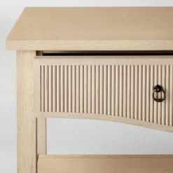 Elder 60" Console Table Natural - Threshold™ Designed With Studio McGee Assembly Required -Home Living GUEST 66066fd2 de8a 4522 adb2 3102c2994d29