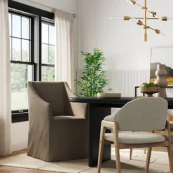 Replacement Slipcover Only For Sloped Arm Dining Chair - Threshold™ 27 Replacement Slipcover Only For Sloped Arm Dining Chair - Threshold™ -Home Living GUEST 6af0932a 332a 4fae b6c9 760021d8cadb