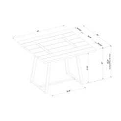 Brimfield Metal Base Extendable Dining Table Brown - Threshold™ 7 Brimfield Metal Base Extendable Dining Table Brown - Threshold™ -Home Living GUEST 6cc89fd1 cd13 4a73 b61a b2b76aaf7bc1