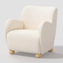 Rumi Armchair In Linen - Threshold™ -Home Living GUEST 6e9b7f67 3112 4402 b650 c9e54cf35c57