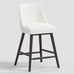 Geller Counter Height Barstool In Textured Linen - Threshold™ -Home Living GUEST 6eee704c 884b 4a84 b004 2ae580368fb8