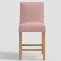 Nazanin Slipcover Counter Height Barstool In Linen - Threshold™ -Home Living GUEST 70c28527 a30a 44c4 b24a 5acaee29aa29