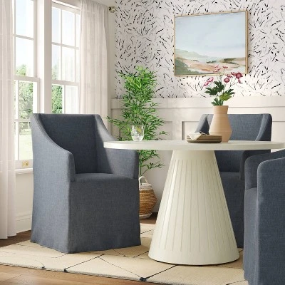 Replacement Slipcover Only For Sloped Arm Dining Chair - Threshold™ 10 Replacement Slipcover Only For Sloped Arm Dining Chair - Threshold™ - Image 10