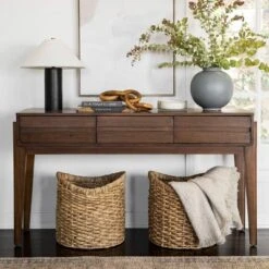 Herriman Wooden Console Table With Drawers - Threshold™ Designed With Studio McGee -Home Living GUEST 7491f2e7 b080 4efd 9593 1885baa15e4a