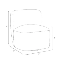 Neko Swivel Chair - Threshold™ -Home Living GUEST 754705a9 5f51 4efc ba19 6c4e96ce84e6