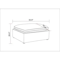 Allandale Modular Sectional Sofa Ottoman - Threshold™ -Home Living GUEST 7548cdac 3b88 4a8f beaf 7c6a1d529b6f