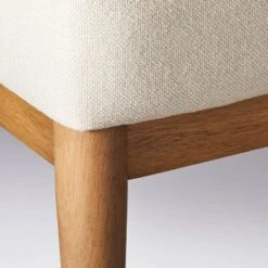 Howell Upholstered Loveseat With Wood Base Cream - Threshold™ Designed With Studio McGee -Home Living GUEST 7d1aba28 b68d 4089 925b a5c21bf644dd