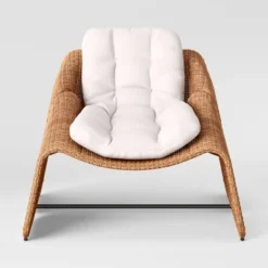 2pc Wexler Statement Chair With Ottoman - Brown - Threshold™ -Home Living GUEST 7f4f8a7c 7133 4ecf ba51 542c3b377e89