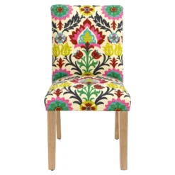 Printed Parsons Dining Chair - Threshold -Home Living GUEST 84340204 64ef 49b3 8a0f c230f7f4343a