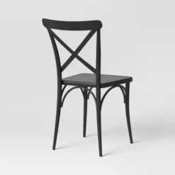 Set Of 2 Malden French Bistro Dining Chair Black - Threshold™ -Home Living GUEST 85aa72af 8670 4557 9439 02081c08fd22