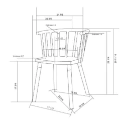 Set Of 2 Balboa Barrel Back Dining Chair - Threshold™ -Home Living GUEST 86a6746e efe7 483c b549 552159a59841