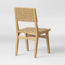 Ceylon Woven Dining Chair Natural Wood - Threshold™ -Home Living GUEST 881764a3 1cf9 4d16 921c ac224c2fb9b2