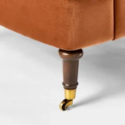 Mercer Rolled Upholstered Armchair With Casters - Threshold™ Designed With Studio McGee -Home Living GUEST 88cc8cd4 3efe 42db 9778 3b64178ca13c