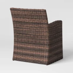 Halsted 5pc Wicker Small Space Patio Furniture Set - Threshold -Home Living GUEST 8b03d158 592c 44dd 9b1a 0fca4be1dcf9