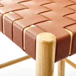 Cliff Haven Solid Wood With Woven Seat Counter Height Barstool - Threshold™ Designed With Studio McGee -Home Living GUEST 8b1ab89f fb1d 44ca acb1 67bb24a95b39