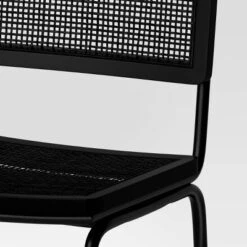 Errol Cane And Wood Counter Height Barstool With Metal Legs Black - Threshold™ 8 Errol Cane And Wood Counter Height Barstool With Metal Legs Black - Threshold™ -Home Living GUEST 8d531c38 f04f 47f8 a38f a23cf11cc959