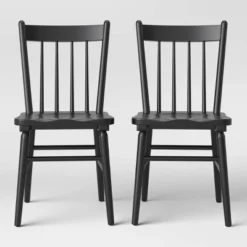 Set Of 2 Hassell Wood Dining Chair - Threshold™ -Home Living GUEST 8f779746 dab5 45fe 9afd f86a6e77aadc