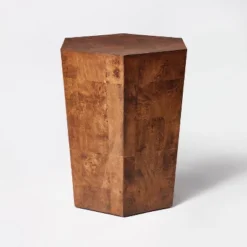 Ogden Burled Wood Accent Table - Threshold™ Designed With Studio McGee -Home Living GUEST 8fa15145 93ae 43f4 9af7 b064f9a32d65