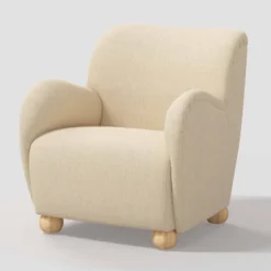 Rumi Armchair In Linen - Threshold™ -Home Living GUEST 9023c513 158a 4f5b a5bf a082f73626d8