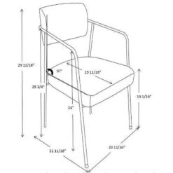Smyth Metal Frame Upholstered Dining Chair Gray - Threshold™ -Home Living GUEST 932fc230 4a72 4c5b a66a d514ba38c6c3