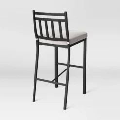Fairmont 2pk Bar Height Patio Chairs - Black - Threshold™ -Home Living GUEST 9368b29b 87e4 4d76 b5e2 314ee6b3432a