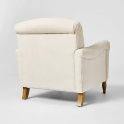 Kauri Upholstered Accent Chair Natural - Threshold™ Designed With Studio McGee -Home Living GUEST 94c1eb7c ba1e 41c7 a22f d2387812579b