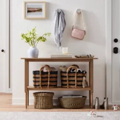 Gretna Narrow Console Table Natural - Threshold™ -Home Living GUEST 94eb8c76 77dd 4947 a174 c95e76f2a795