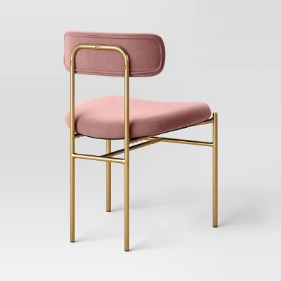 Orion Luxe Dining Chair With Brass Legs - Threshold™ 3 Orion Luxe Dining Chair With Brass Legs - Threshold™ - Image 3