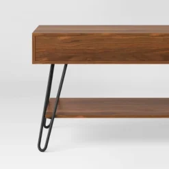 Hairpin TV Stand For TVs Up To 70" Brown - Threshold™ -Home Living GUEST 9af9d173 c91b 4ddd a1b6 c709c55436d1