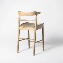 Kaysville Curved Back Wood Counter Height Barstool - Threshold™ Designed With Studio McGee -Home Living GUEST 9bddbba3 9344 41ab 8097 7e1ffedc2dad