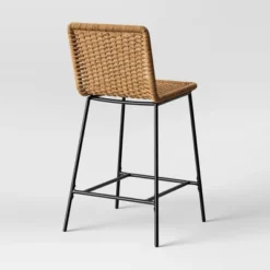 Wasson Woven Metal Leg Counter Height Barstool Tan - Threshold™ 6 Wasson Woven Metal Leg Counter Height Barstool Tan - Threshold™ -Home Living GUEST 9c2c977c 3581 4935 8100 e53c15df4513
