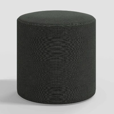 Round Thalia Ottoman Linen - Skyline Furniture 3 Round Thalia Ottoman Linen - Skyline Furniture - Image 3