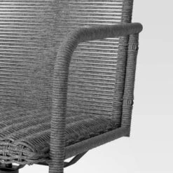 2pc Granby Padded Wicker Outdoor Patio Dining Chairs Swivel Chairs Gray - Threshold™ 11 2pc Granby Padded Wicker Outdoor Patio Dining Chairs Swivel Chairs Gray - Threshold™ -Home Living GUEST a2329e13 28a4 4d79 b964 0664d43c43fa