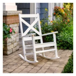 POLYWOOD Shawboro Outdoor Patio Rocking Chair - Threshold™ -Home Living GUEST a2effdb0 4f60 4cb6 adb9 30cda7b6bf5f