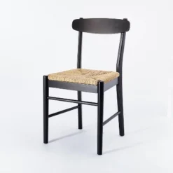 Logan Wood Dining Chair With Woven Seat - Threshold™ Designed With Studio McGee -Home Living GUEST a48fd9e6 3c2f 437a bb66 70671f884474