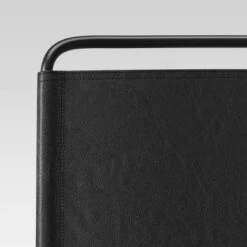 Ward Sling Metal Counter Height Barstool Black Faux Leather - Threshold™ -Home Living GUEST a6060c85 f4a0 4e8c 8bad 4440426f5ad6