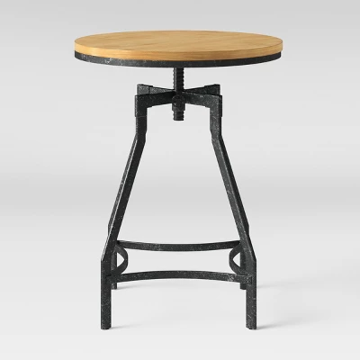 Woodsboro Bar Height Table Light Brown - Threshold™ 2 Woodsboro Bar Height Table Light Brown - Threshold™ - Image 2