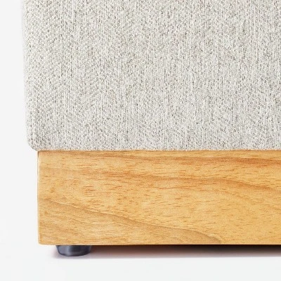 6pc Woodland Hills Modular Sectional Light Gray - Threshold™ Designed With Studio McGee 5 6pc Woodland Hills Modular Sectional Light Gray - Threshold™ Designed With Studio McGee - Image 5