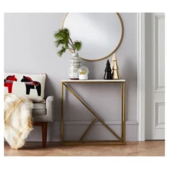 Verken Mid Century Modern Settee Bench - Threshold™ -Home Living GUEST a7003717 ae87 4f27 8db4 af710c974331