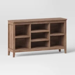 32" Carson Horizontal Bookcase With Adjustable Shelves - Threshold -Home Living GUEST a814ef42 3a28 4202 92ef 1dfec585d233