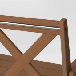 Shawboro POLYWOOD Outdoor Patio Bench - Threshold™ -Home Living GUEST a980fe37 a243 44cf 9a8c 399c8a9516df