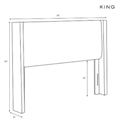 Nail Button Tufted Wingback Velvet Headboard - Skyline Furniture -Home Living GUEST a9a28c56 1c4c 45f1 be61 1544b51f31a3