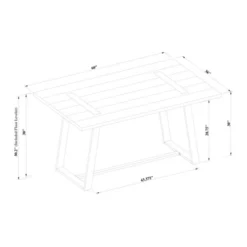 Brimfield Metal Base Dining Table - Threshold -Home Living GUEST a9d70af0 4bbb 4a50 943e 3523f38714e0