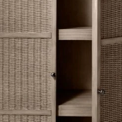 Brandeis Woven Cabinet Brown - Threshold™ Designed With Studio McGee -Home Living GUEST ab3e6001 2a20 47f1 b154 408774d065e9