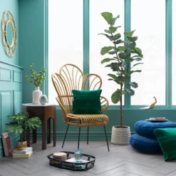 Avocet Rattan Fan Back Accent Chair - Threshold™ -Home Living GUEST b4230e92 292e 47c5 9560 3c0012d9b185