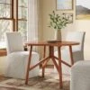 42" Clarksburg Round Dining Table Brown - Threshold™