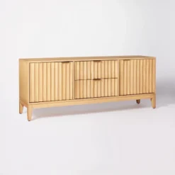 Thousand Oaks Wood Scalloped TV Stand For TVs Up To 60" - Threshold™ Designed With Studio McGee -Home Living GUEST bab6365e 5801 4762 be7e 6bd520bc9504