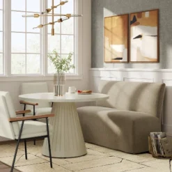 Replacement Slipcover Only For 57" Jean Dining Banquette - Threshold™ -Home Living GUEST bba19fc9 363c 4174 a9cc a8ee4a003193